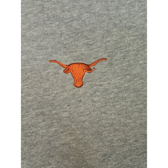 Texas Longhorns Antigua Mens Gray Sweatshirt Large - Picture 7 of 8